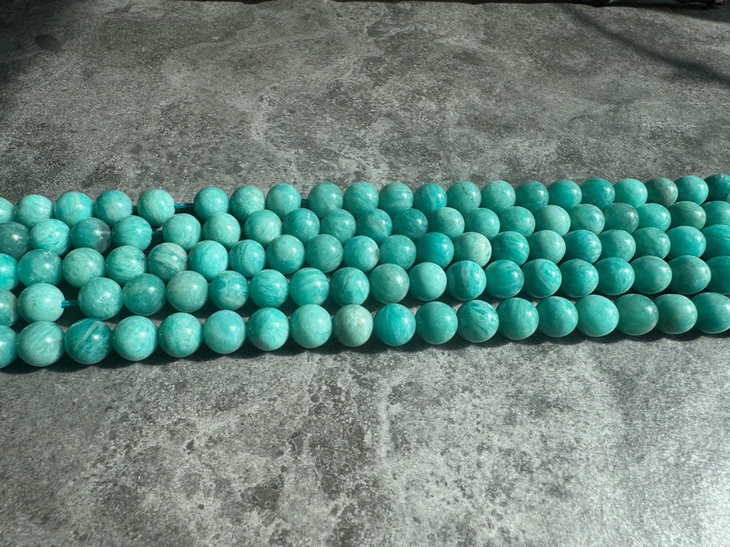 Amazonite (Russian) | Round Beads | 6mm | A Grade