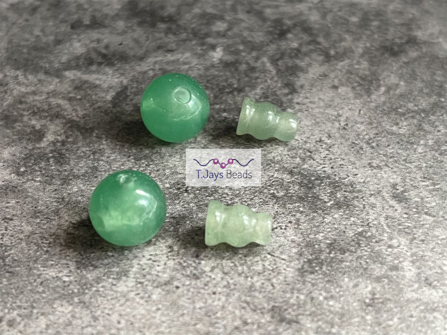 Green Aventurine | Guru Beads | 8mm