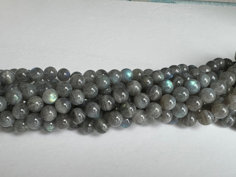 8mm Labradorite Round Beads - AA Grade