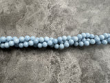 6mm Angelite Round Beads - A Grade
