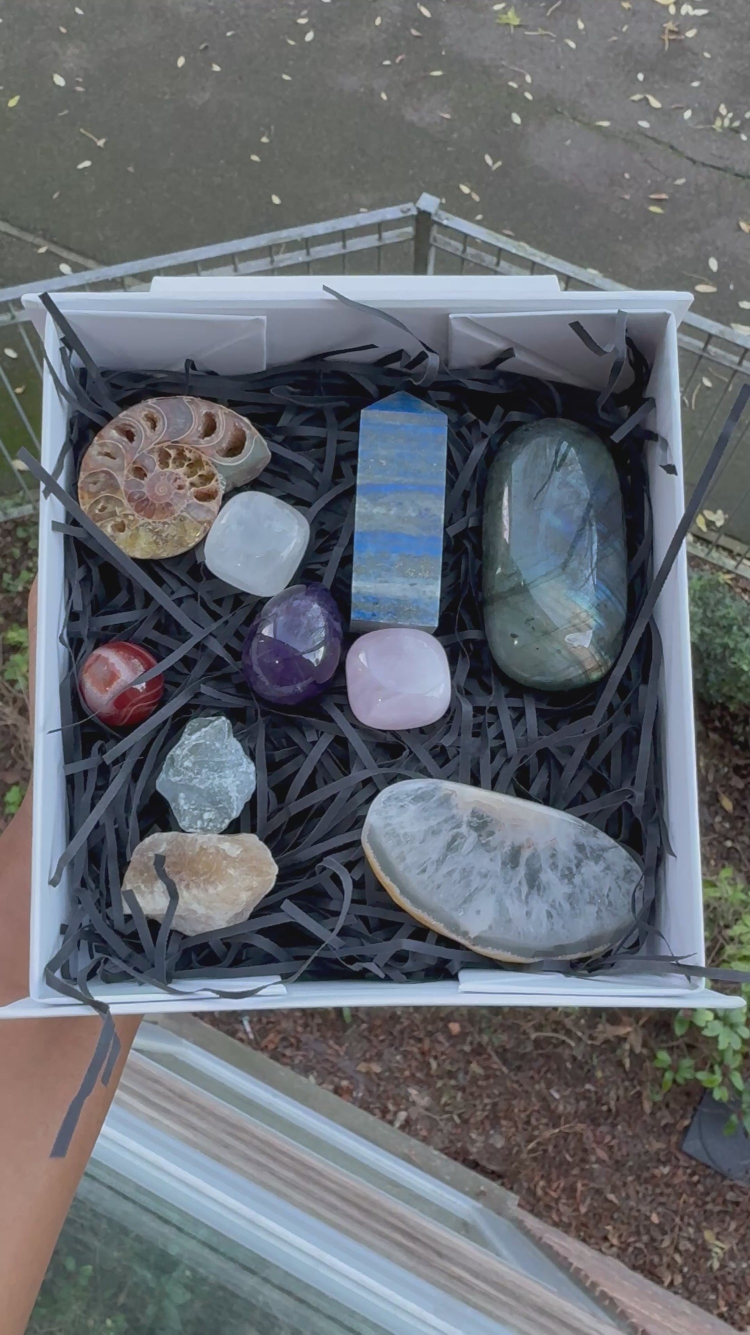 10 Gemstones Crystals | Gift Set | Gift Box