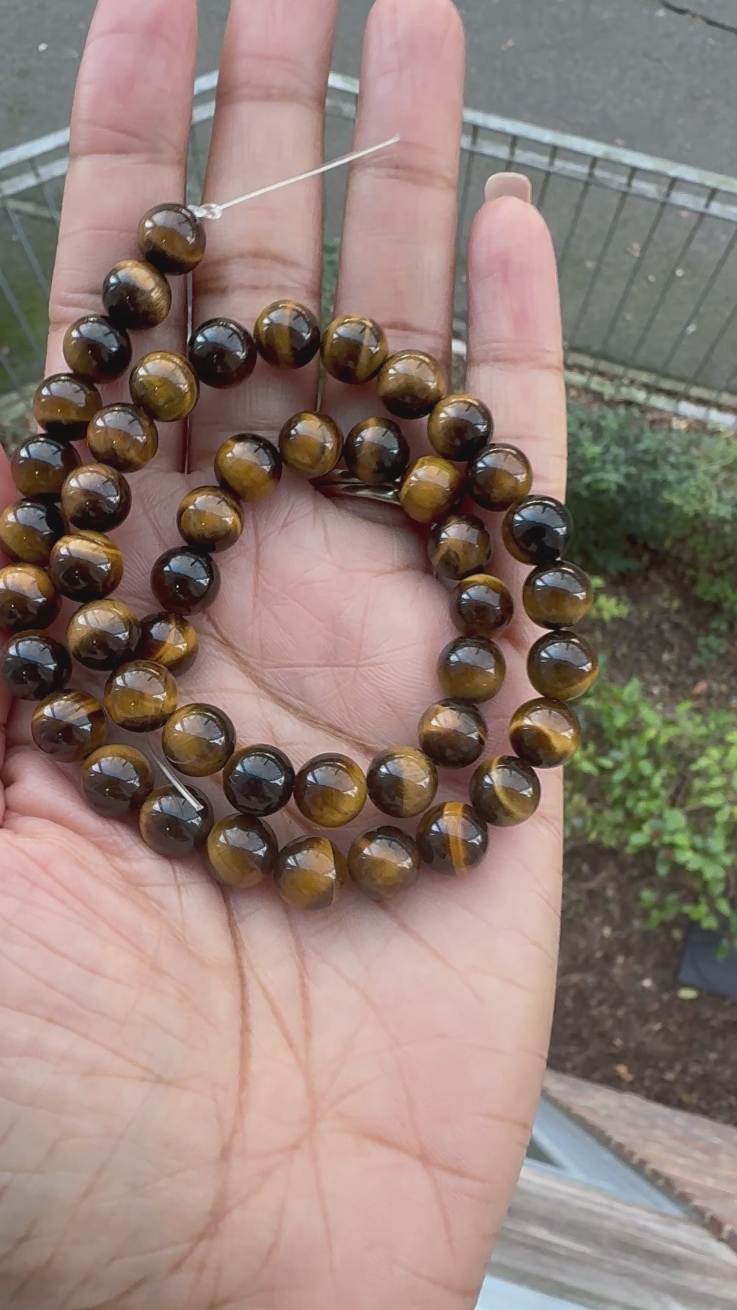 Tiger Eye | Round Beads | 8mm | A Grade