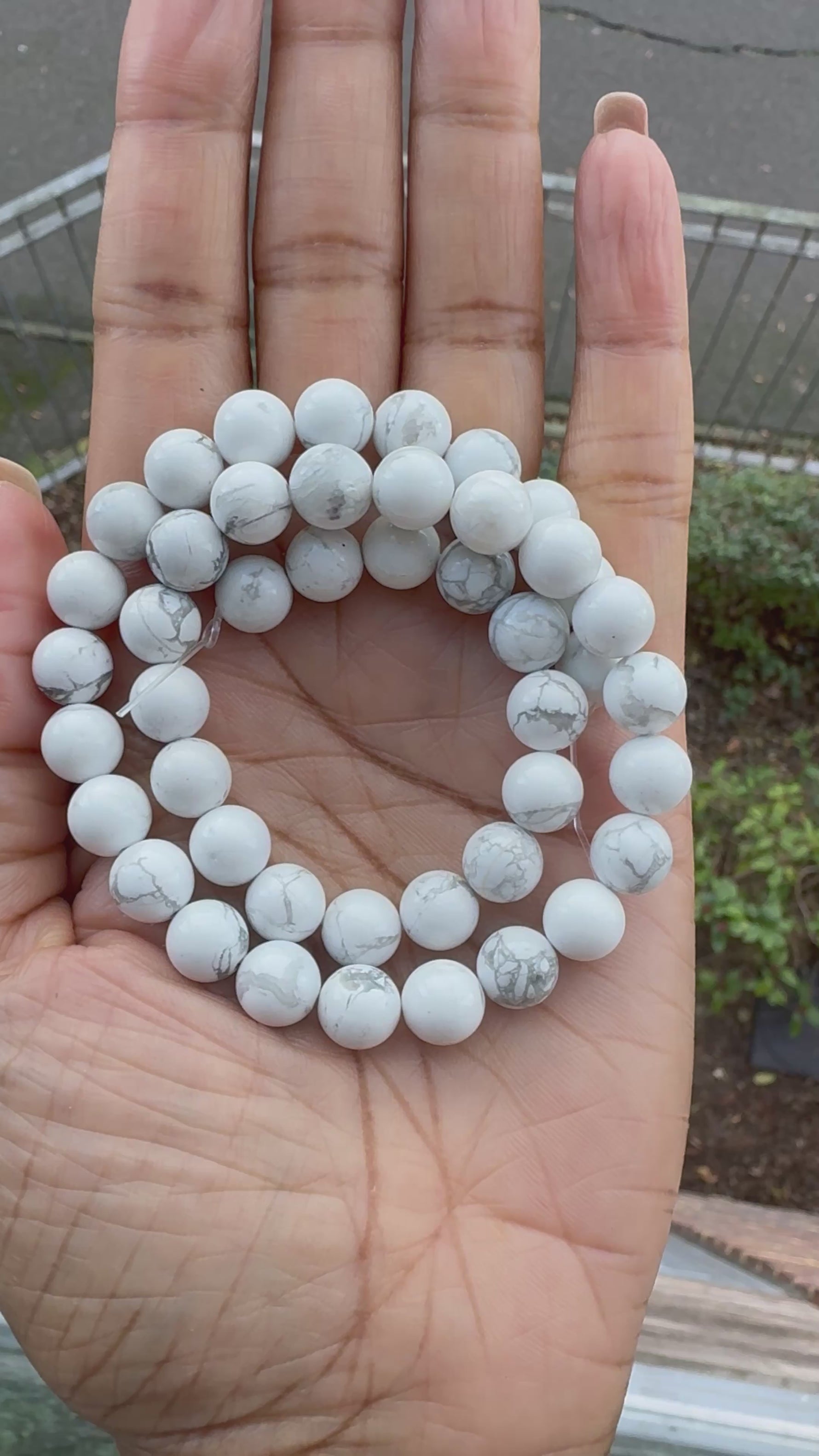 Howlite | Round Beads | 8mm