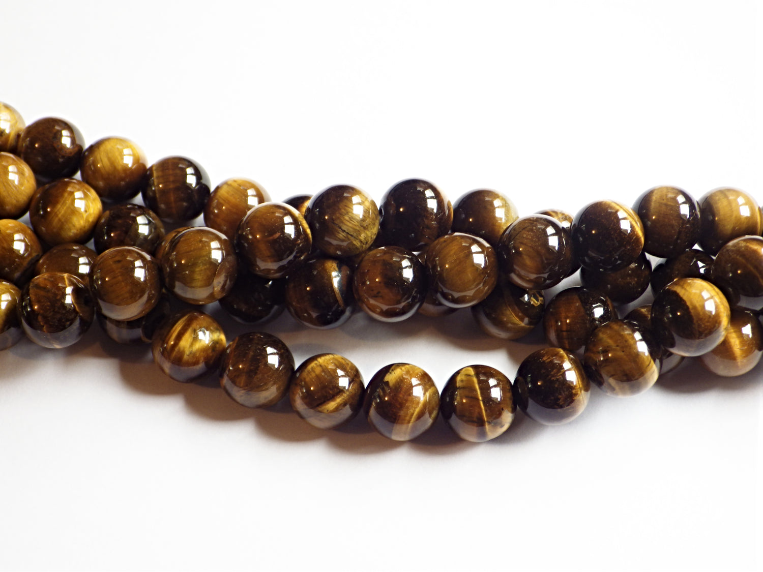 Tiger Eye | Round Beads | 12mm | A Grade