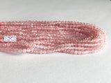 2mm Faceted Rose Quartz Beads