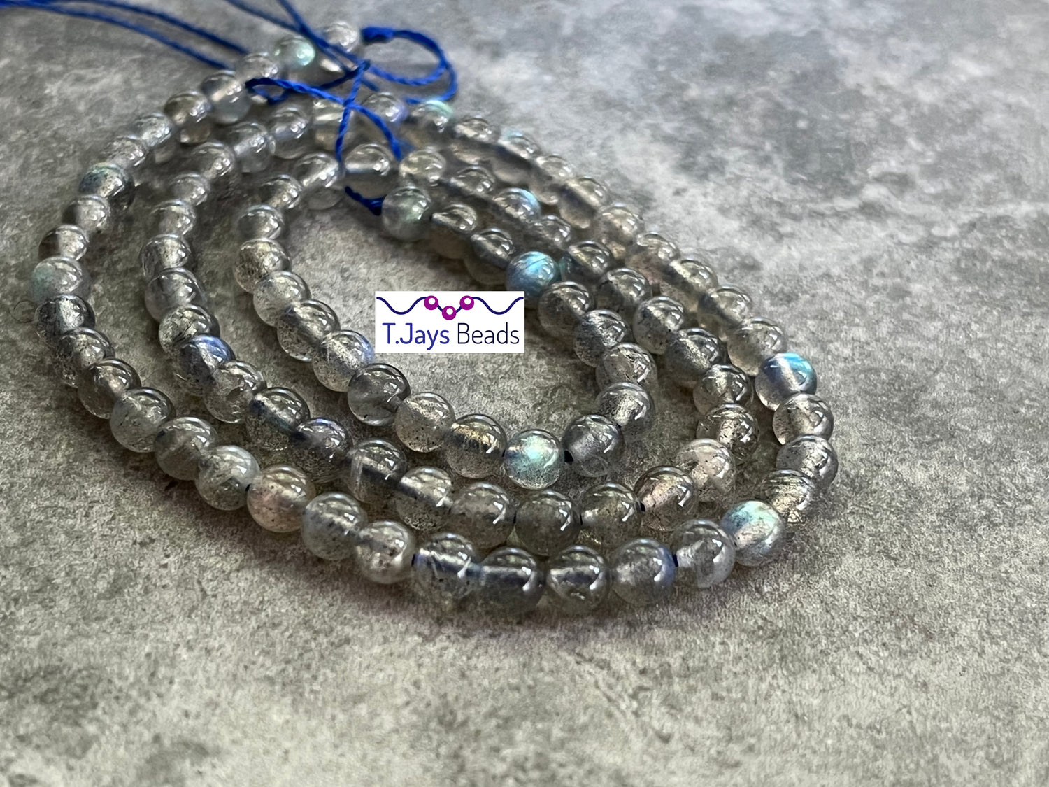 Labradorite | Round Beads | 4mm | AA Grade