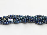 Natural Colour Lapis Lazuli Beads - 6mm