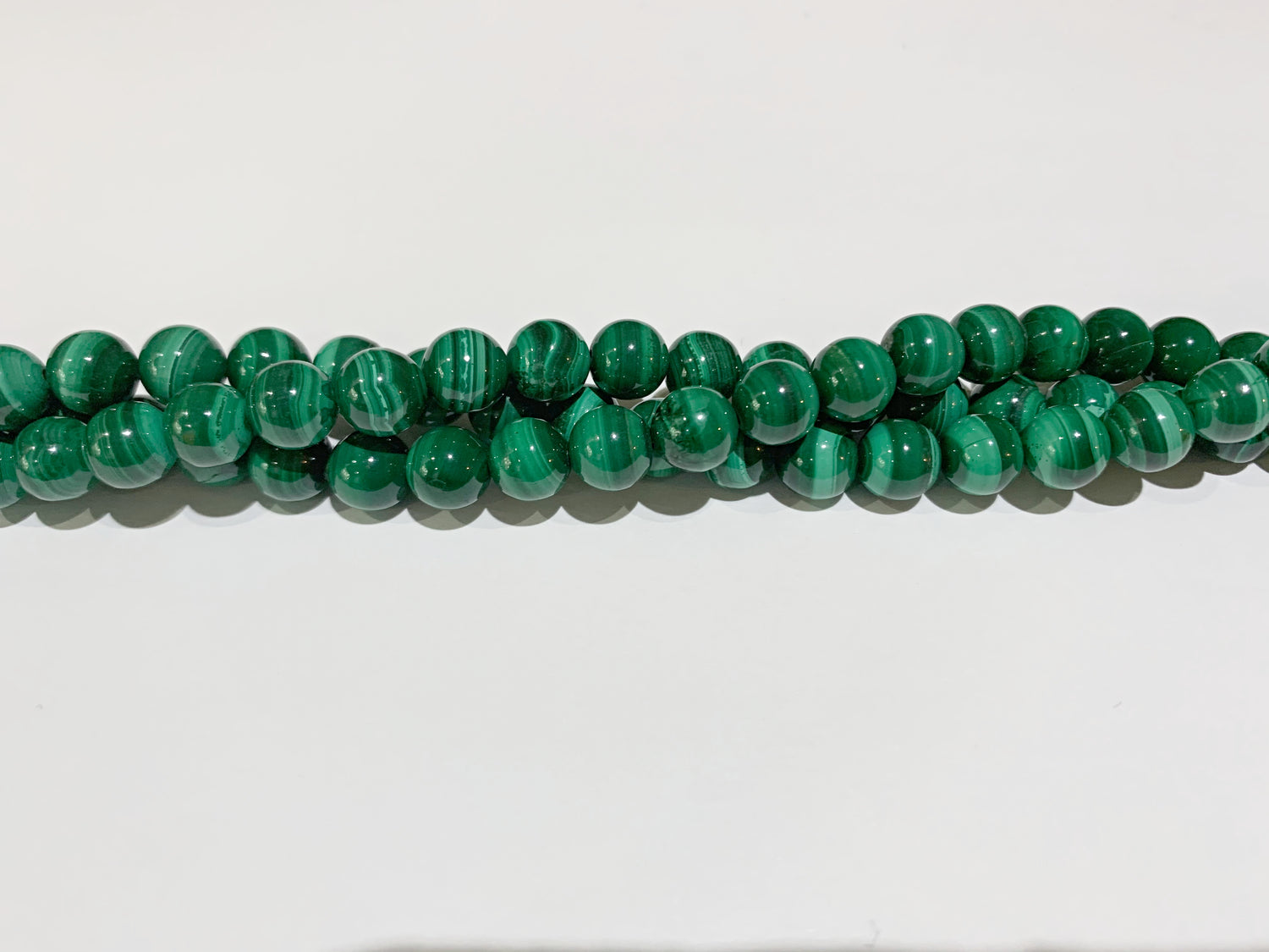 Malachite | Round Beads | 8mm | B Grade