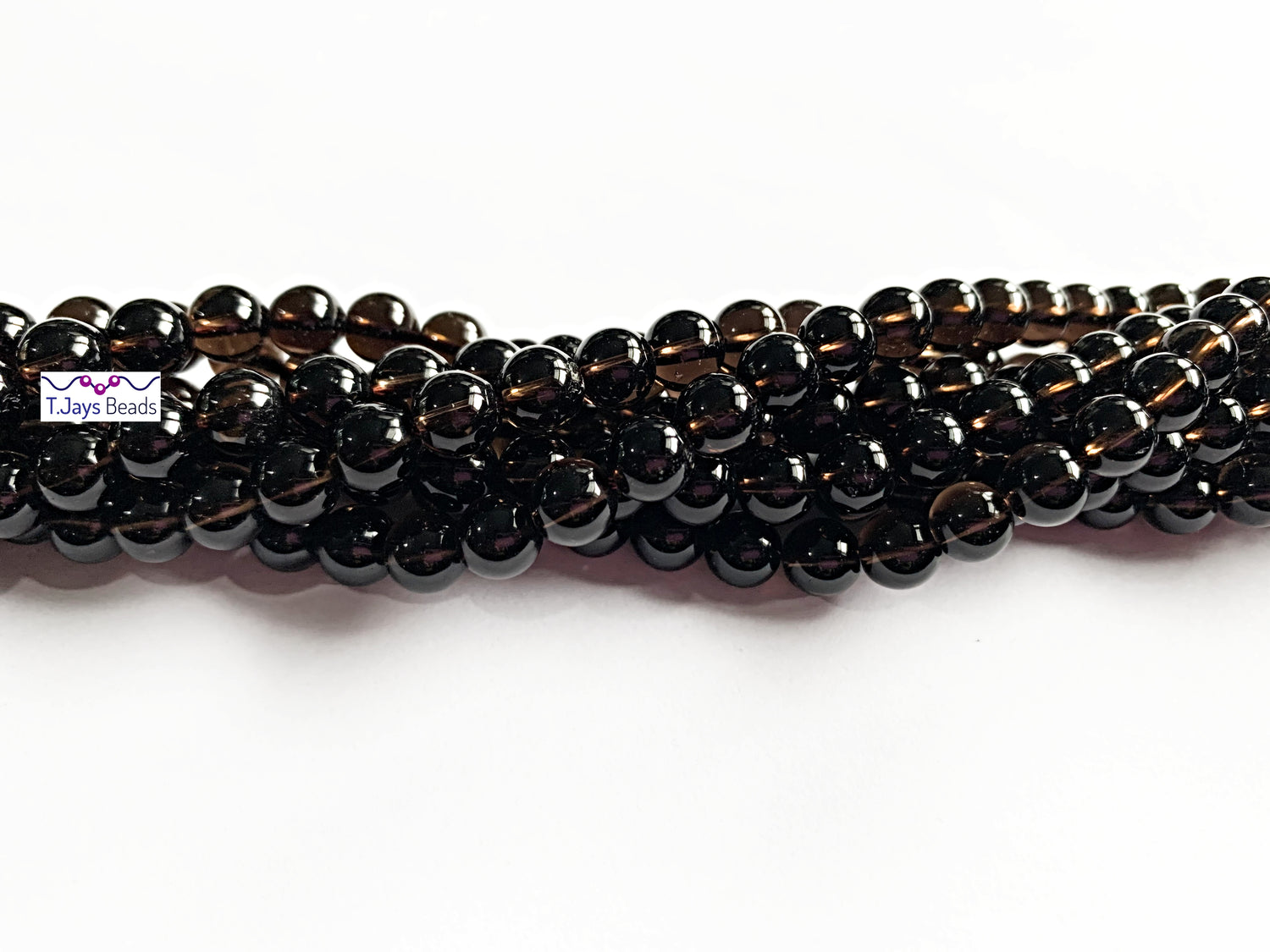 Smoky Quartz | Round Beads | 8mm