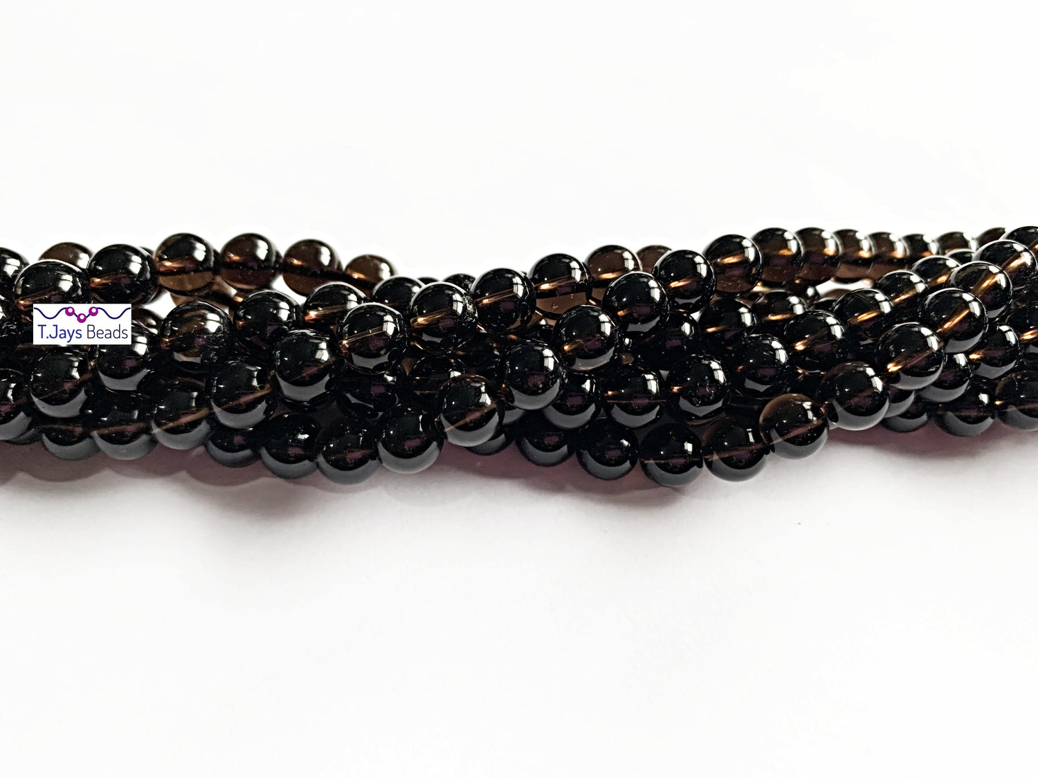 Smoky Quartz | Round Beads | 6mm