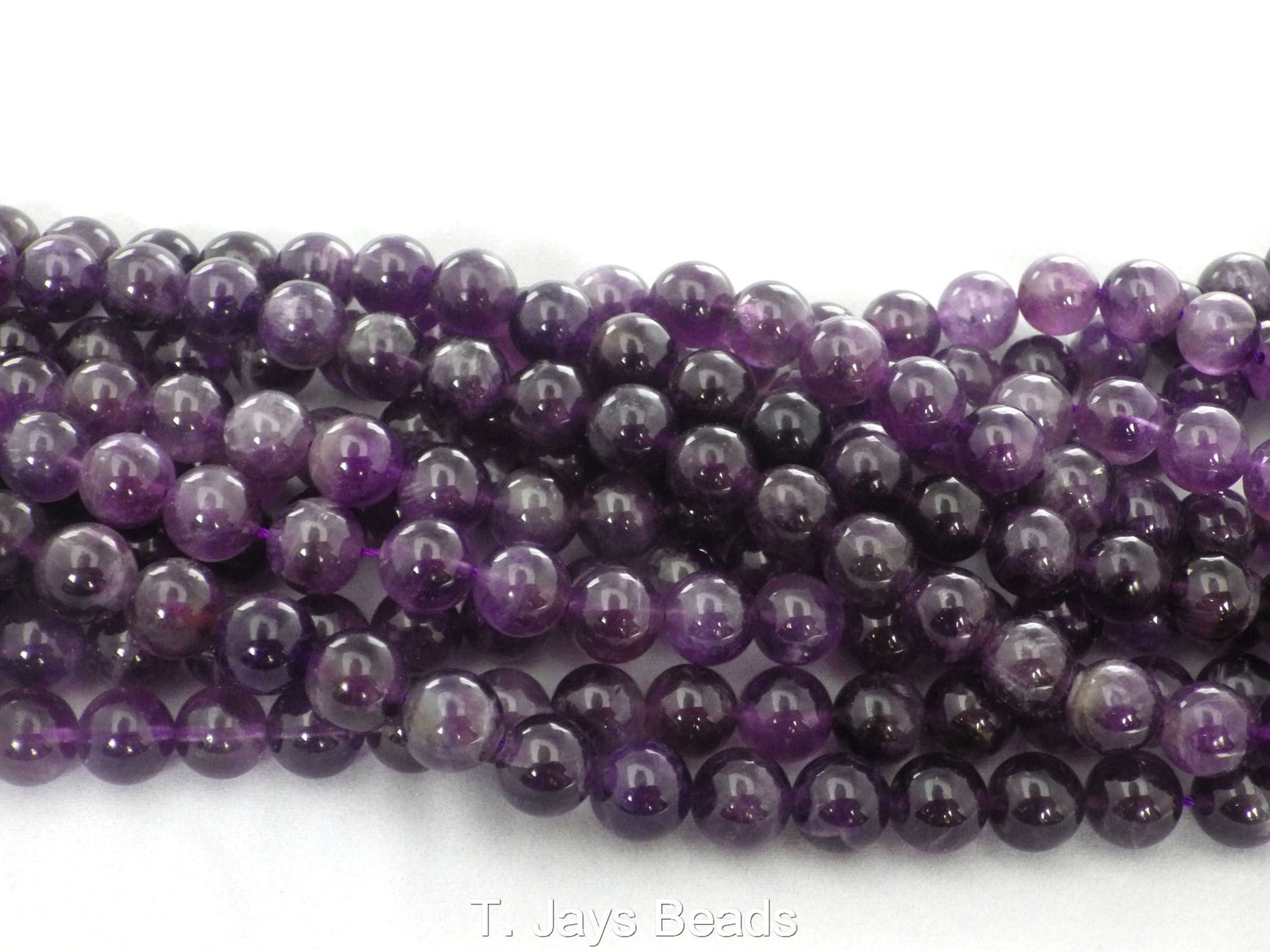 Amethyst | Round Beads | 10mm | B Grade