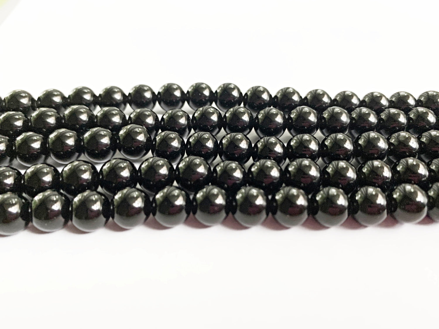 Black Obsidian | Round Beads | 8mm