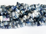 Blue Aventurine Chip Beads 5-8mm