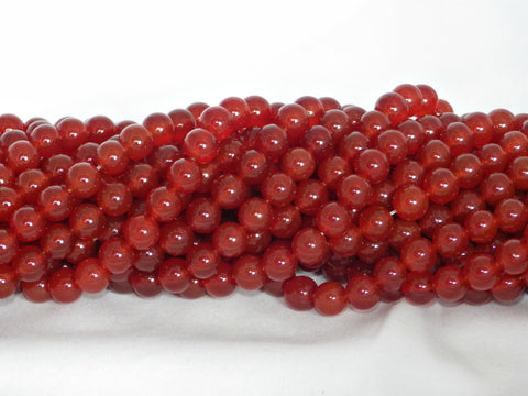 8mm Carnelian Round Beads for Jewellery Making
