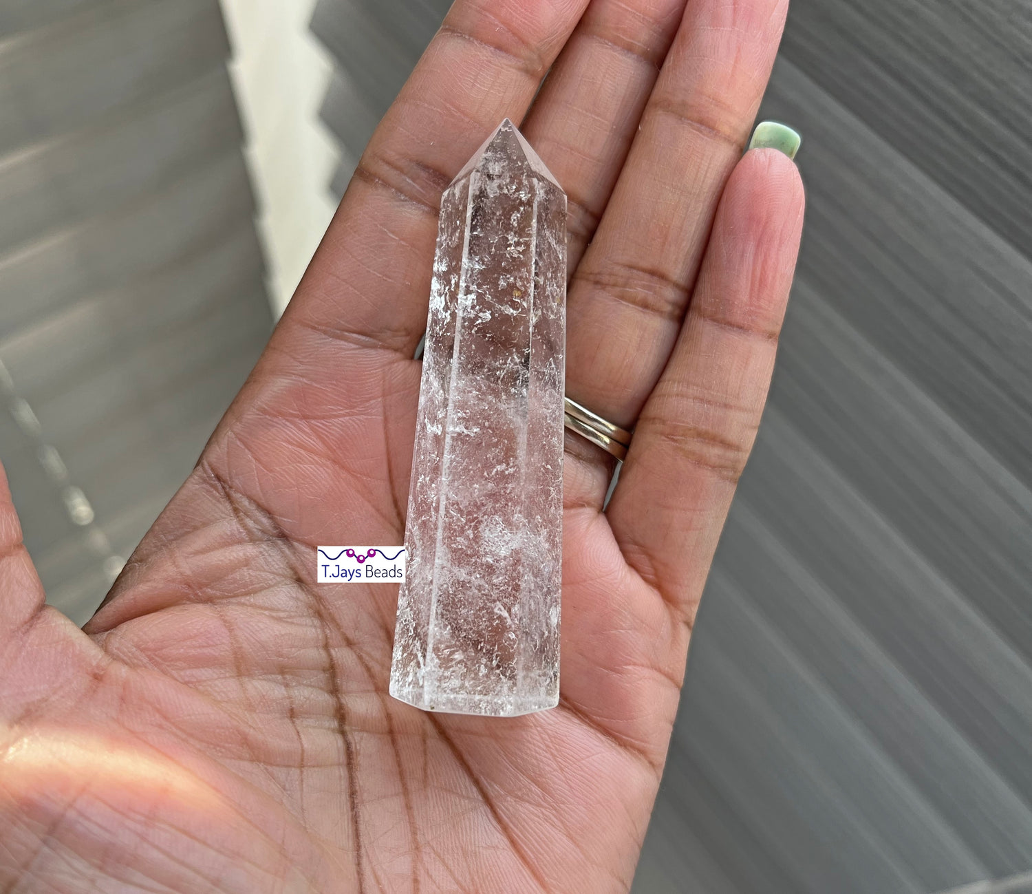 Crystal Quartz | 6 Side Tower Point