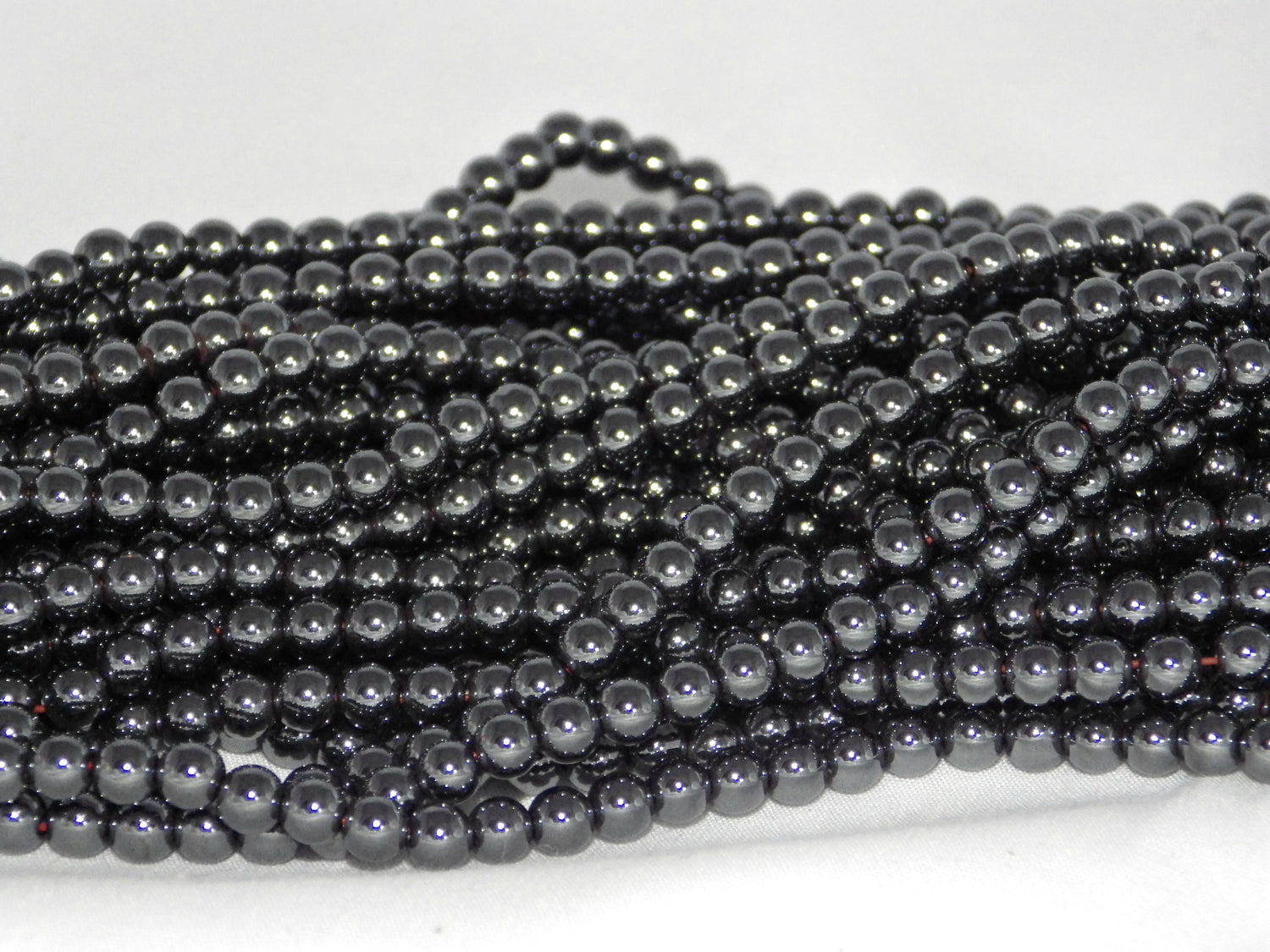 Hematite | Round Beads | 4mm