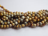 8mm Crazy Lace Agate Round Beads