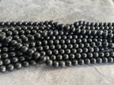 10mm Shungite Round Beads (Stabilised)
