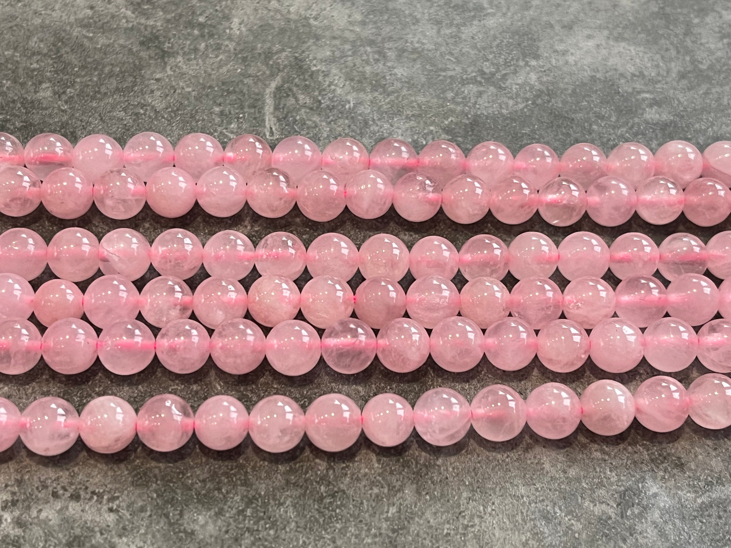 Rose Quartz (Madagascar) | Round Beads | 8mm