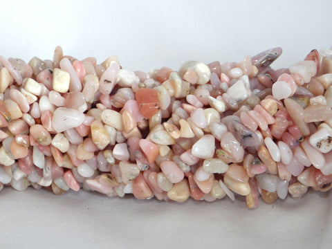 Peruvian Pink Opal Chip Beads