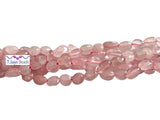 Rose Quartz Polished Nugget Beads - 5-8mm