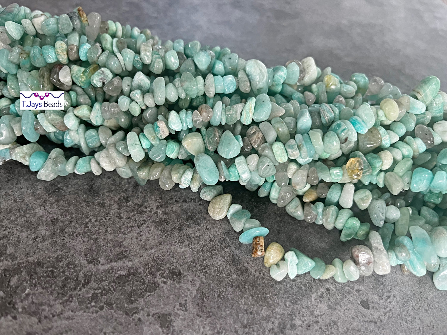 Amazonite (Russian) | Chip Beads | 5-8mm | 32" String