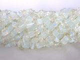 Synthetic Opal Quartz Chip Beads