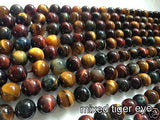 Mixed Tiger Eye Beads - 8mm