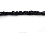 Black Onyx Round Beads - 2mm