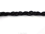 Black Onyx Round Beads - 2mm