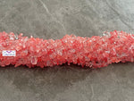 Cherry Quartz chips