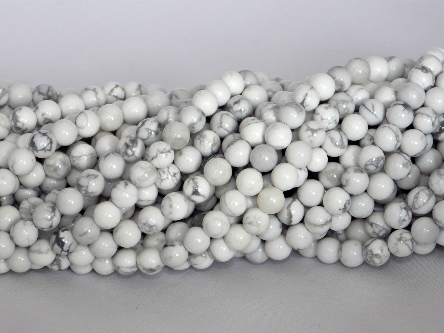 Howlite | Round Beads | 8mm