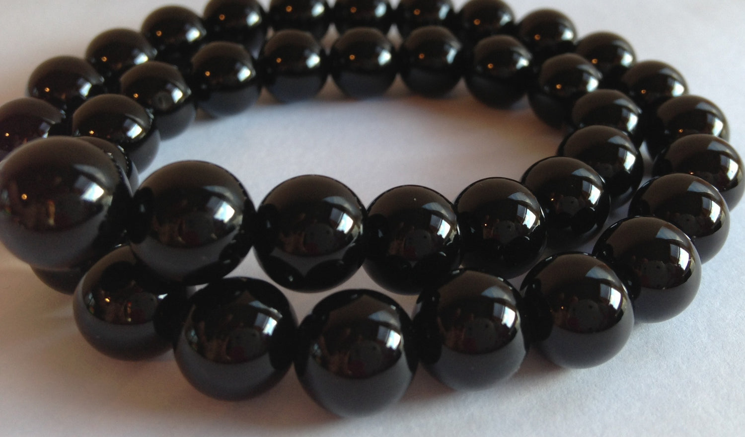 Black Onyx | Round Beads | 6mm | A Grade