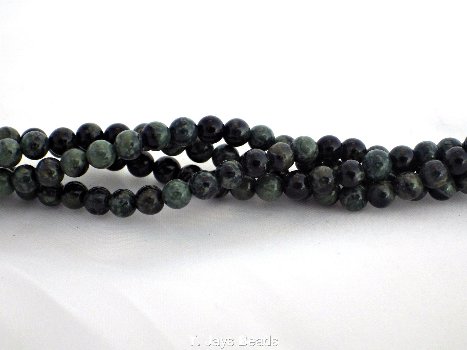 Kambaba Jasper Beads | Round Beads | 4mm