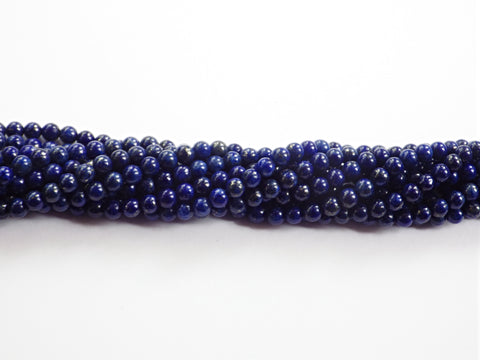 Lapis Lazuli Beads - A Grade - 4mm