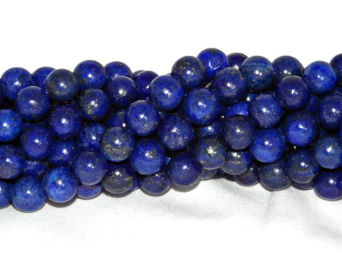 Lapis lazuli round beads - 10mm