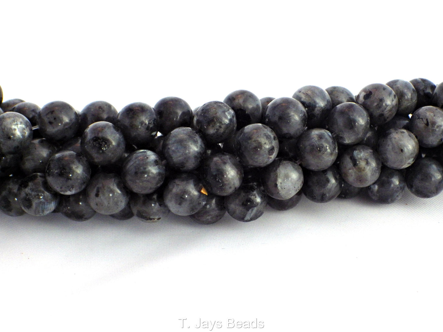 Larvikite | Round Beads | 8mm