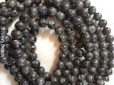 Larvikite Beads - 8mm