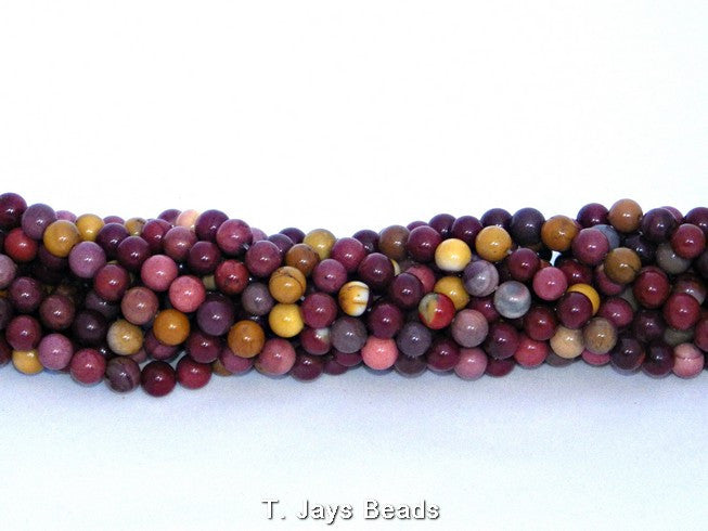 Mookaite | Round Beads | 6mm