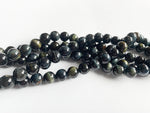 8mm Natural Blue Tiger Eye Beads