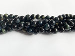 8mm Natural Blue Tiger Eye Beads