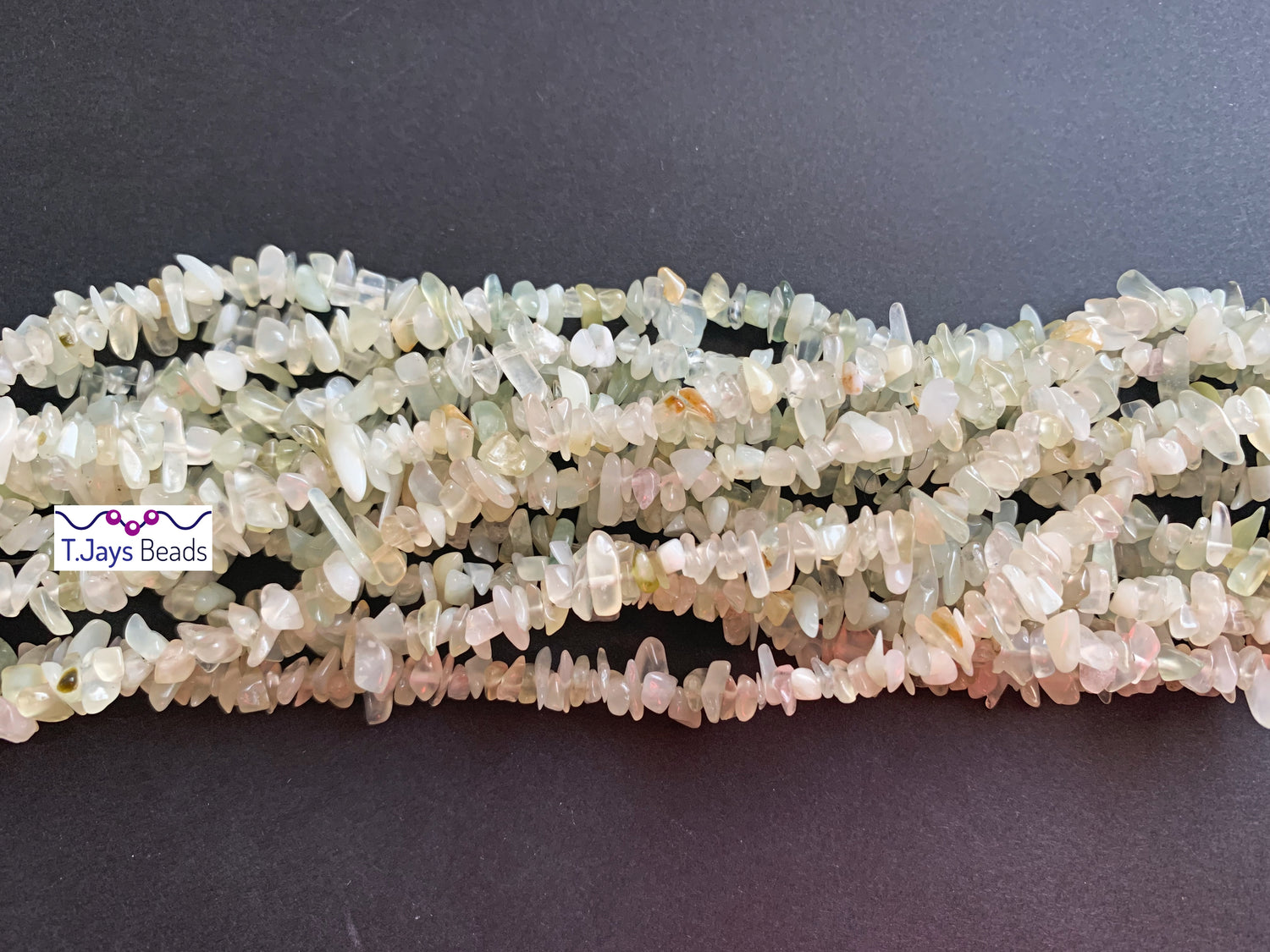 New Jade | Chip Beads | 5-8mm | 32" String