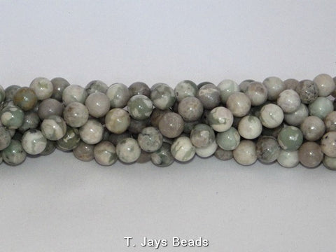 Peace Jade Round Beads - 10mm