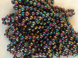 4mm Rainbow Hematite Beads