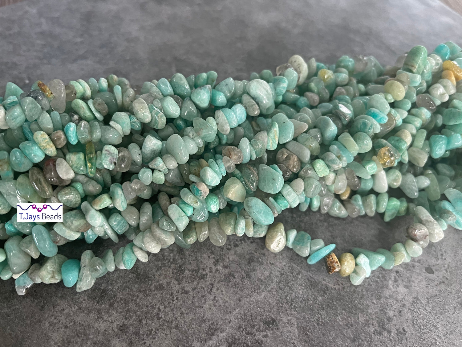 Amazonite (Russian) | Chip Beads | 5-8mm | 32" String