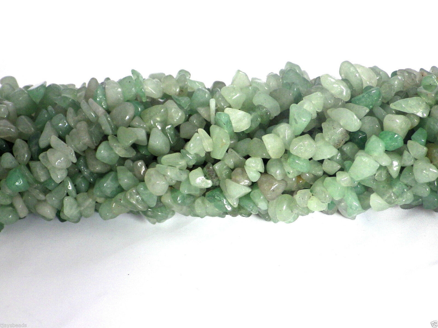 Green Aventurine| Chip Beads | 5-8mm | 32" String