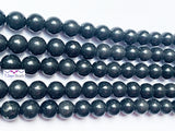 6mm Shungite Round Beads (Stabilised)