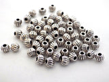 Small Round Spacer Metal Beads