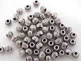 Small Round Spacer Metal Beads